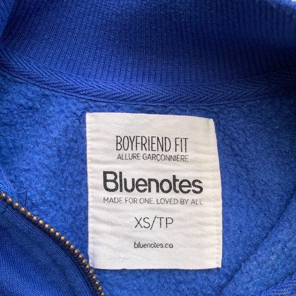 XS blue notes blew crewneck - Picture 2 of 2
